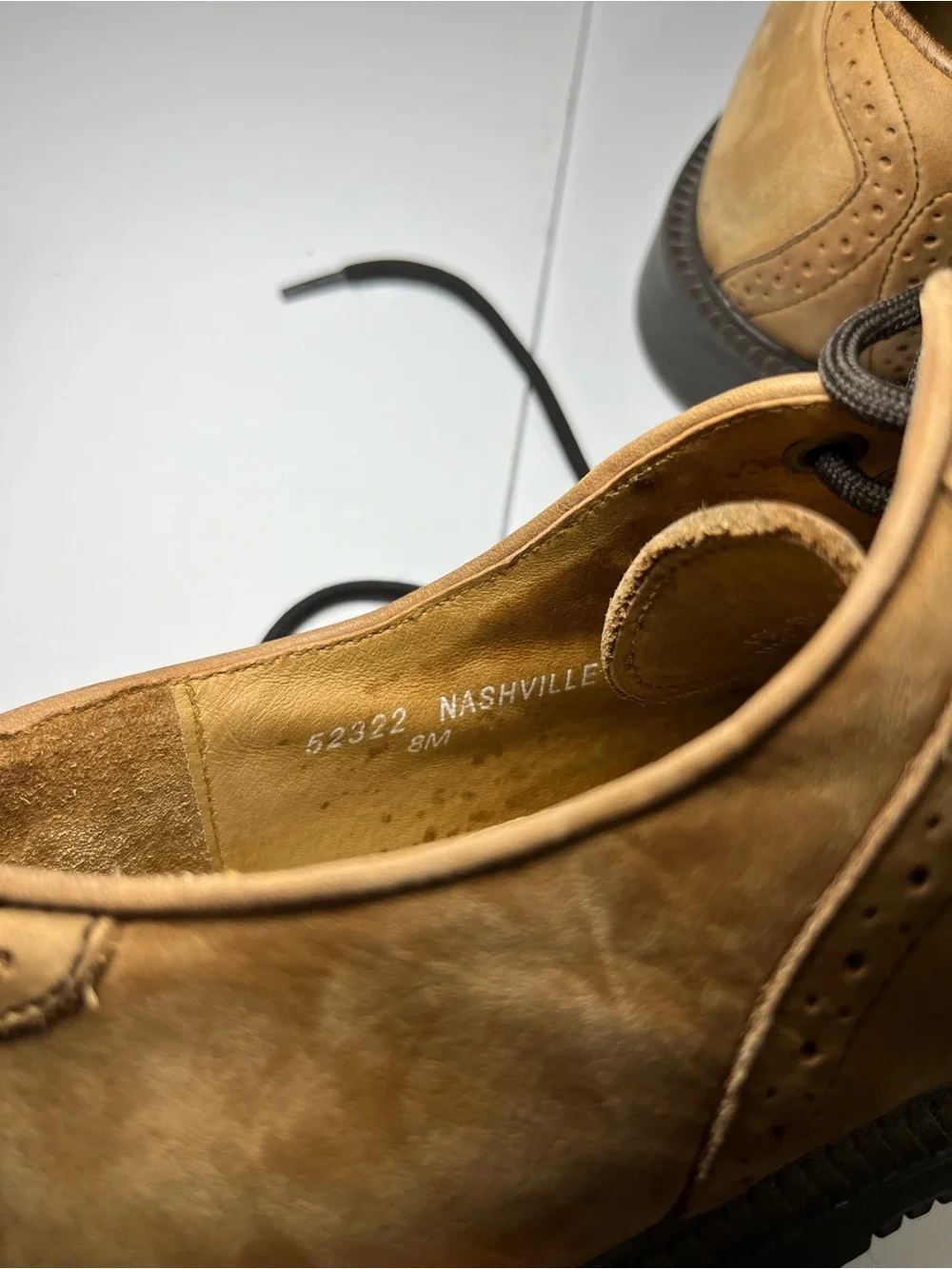 Classic Tan Leather Wingtip Derbys for Men
